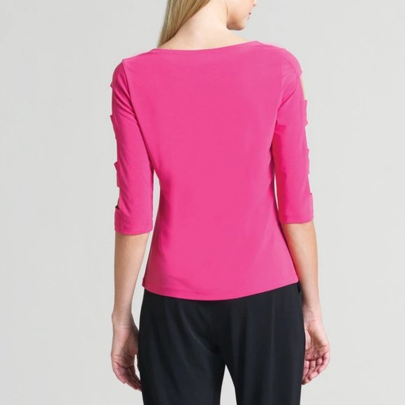 Clara Sunwoo Ladder Sleeve Top - Picture 3 of 3